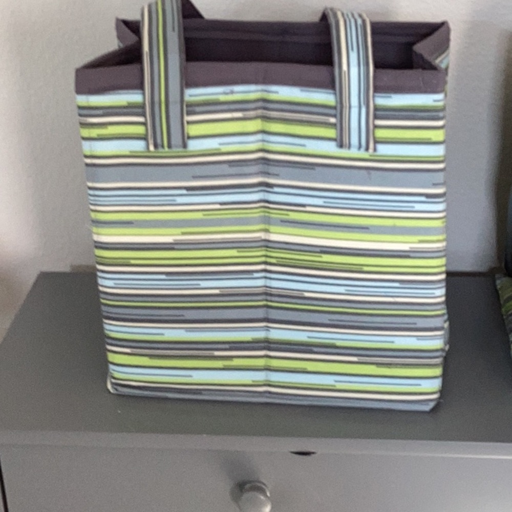 Striped Tote Bag
